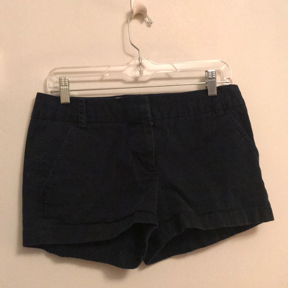 Classic Jcrew Navy Chino Shorts
